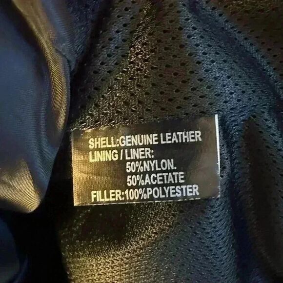 Milwaukee Leather Moto Jacket with speciality backpatch. Womans Small - Sexy. - Picture 11 of 15